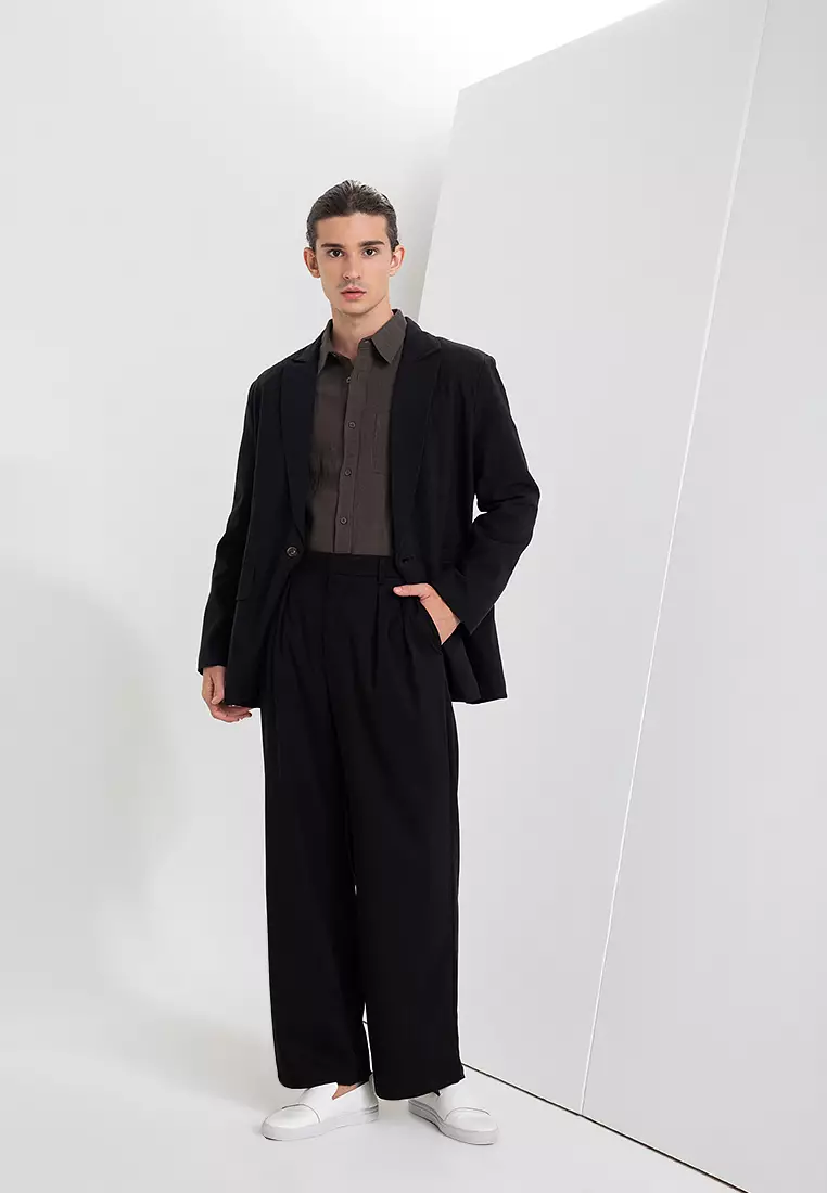 Buy Zalora Studios Essential Blazer Online ZALORA Malaysia