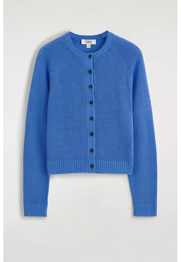 KNITTED LINEN CARDIGAN