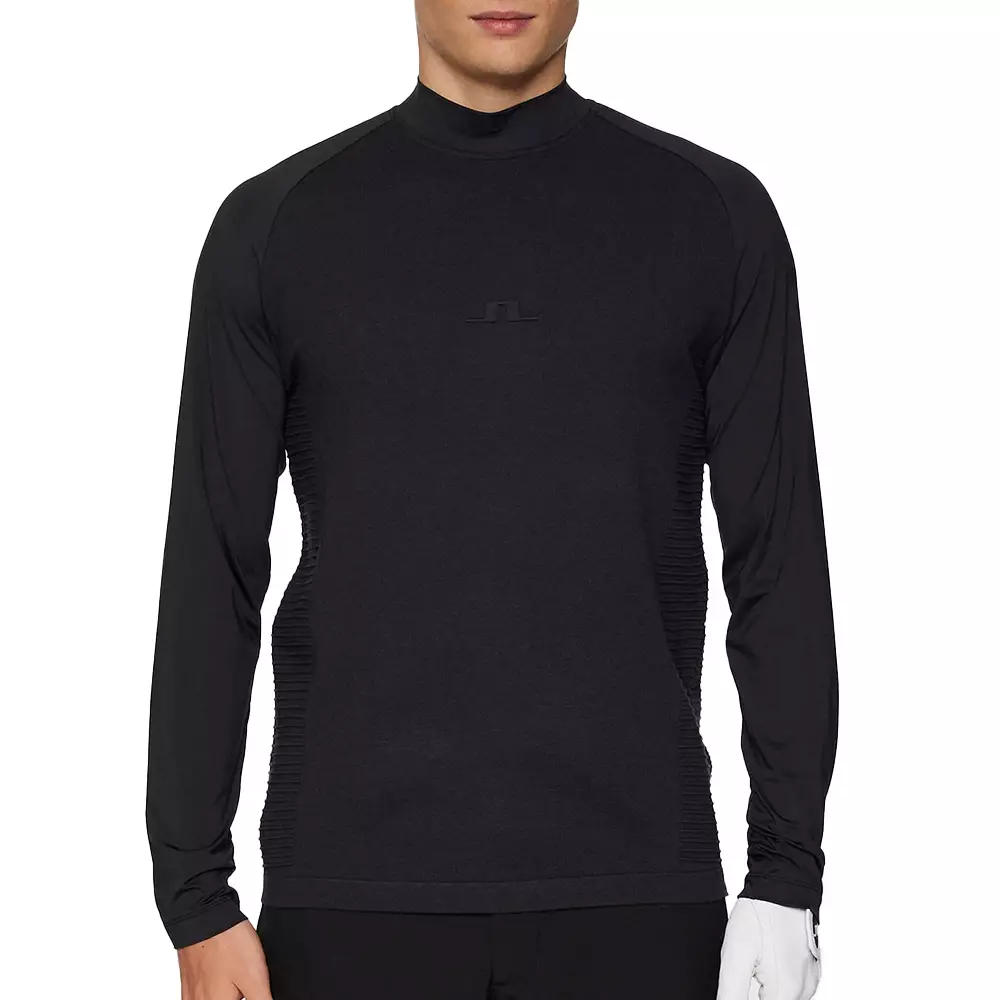 Gael Hybrid Knit Sweater Black