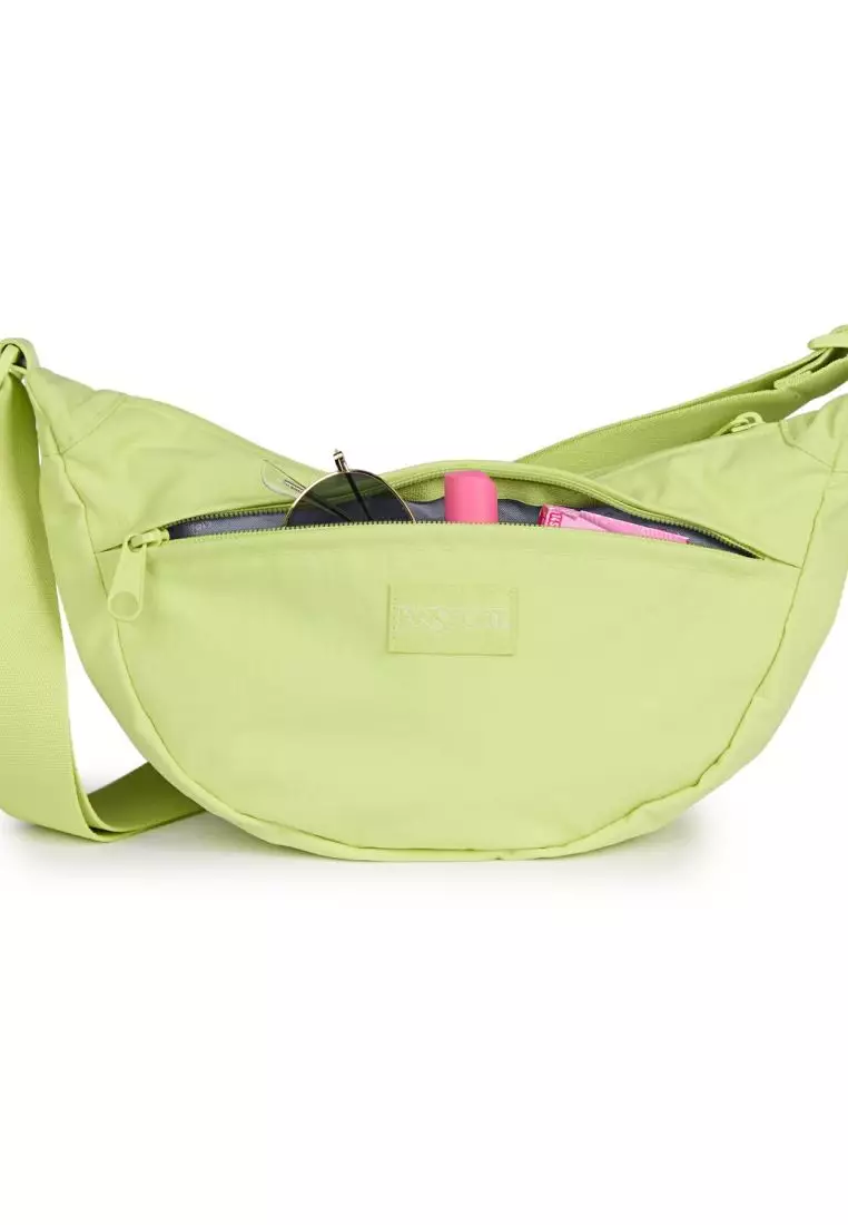 Jansport Unphased Crossbody Small Soft Nylon - Lime Citron