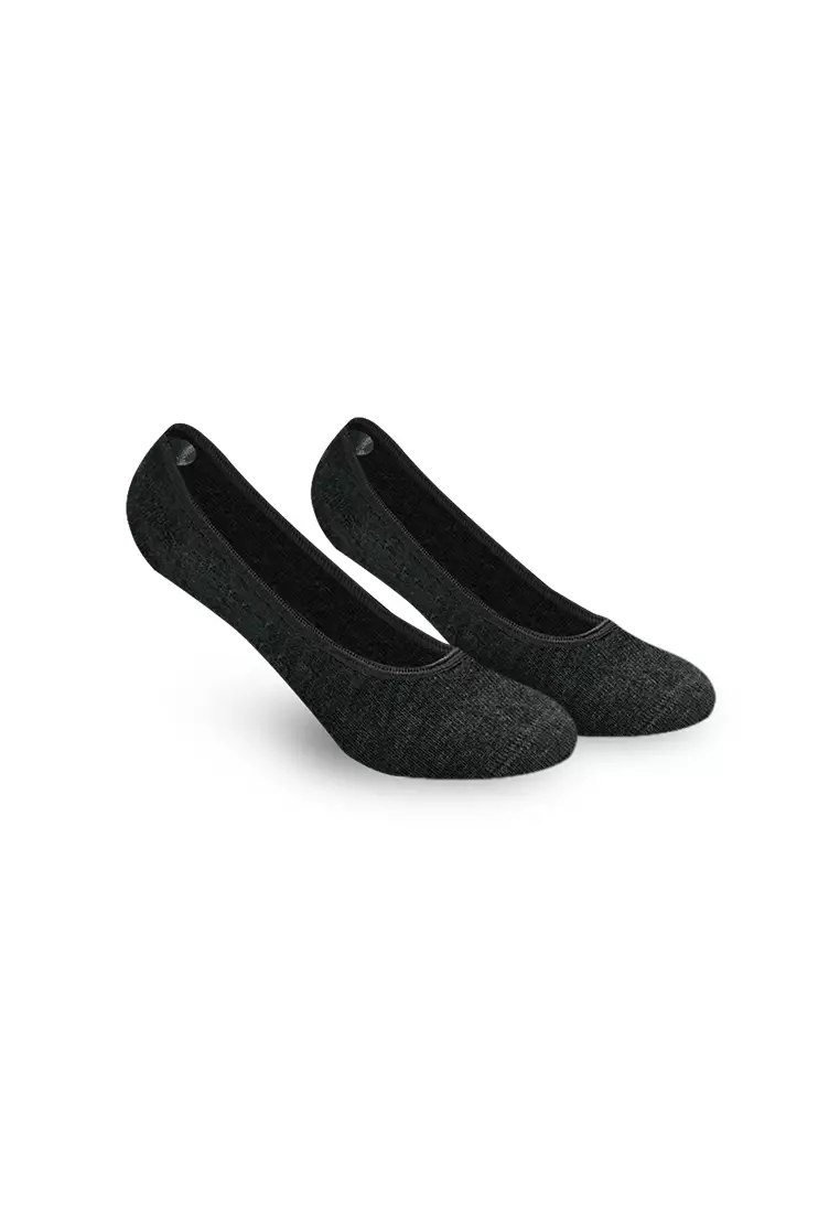 Burlington Ladies' Cotton Lite Thin Casual Foot Cover 3 pairs in a pack BLFCCG1