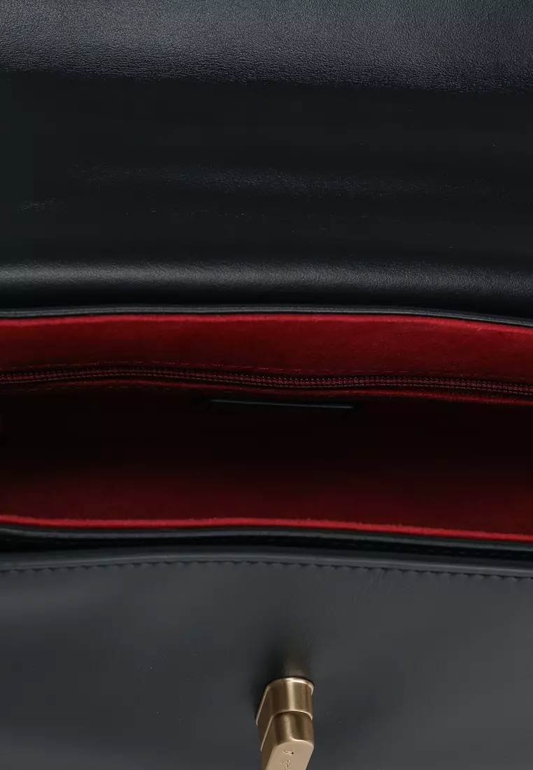 Buy agnès b. Leather Top-Handle Bag 2025 Online | ZALORA