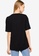 MISSGUIDED black Drop Shoulder T Shirt 62D1FAAE921099GS_1