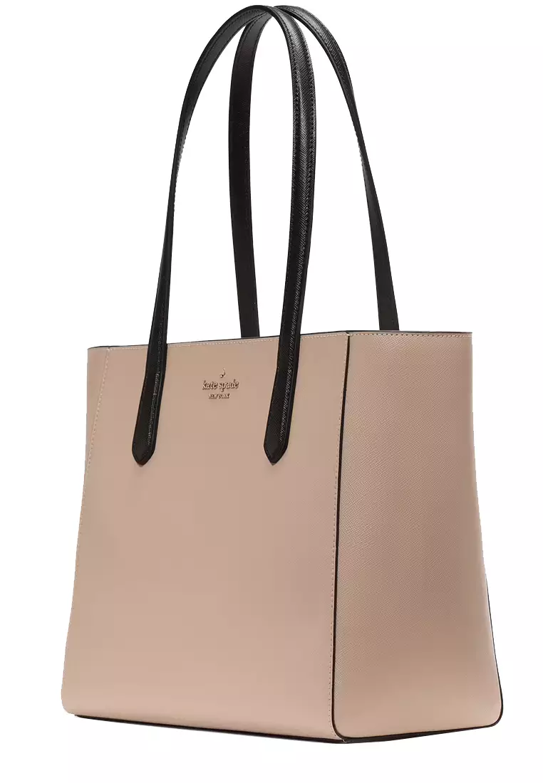 Staci Medium Tote Bag - Warm Beige Multi KL006