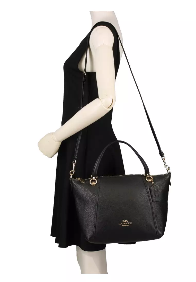 Buy COACH [CLEARANCE] Coach Kacey Satchel - Black 2024 Online | ZALORA