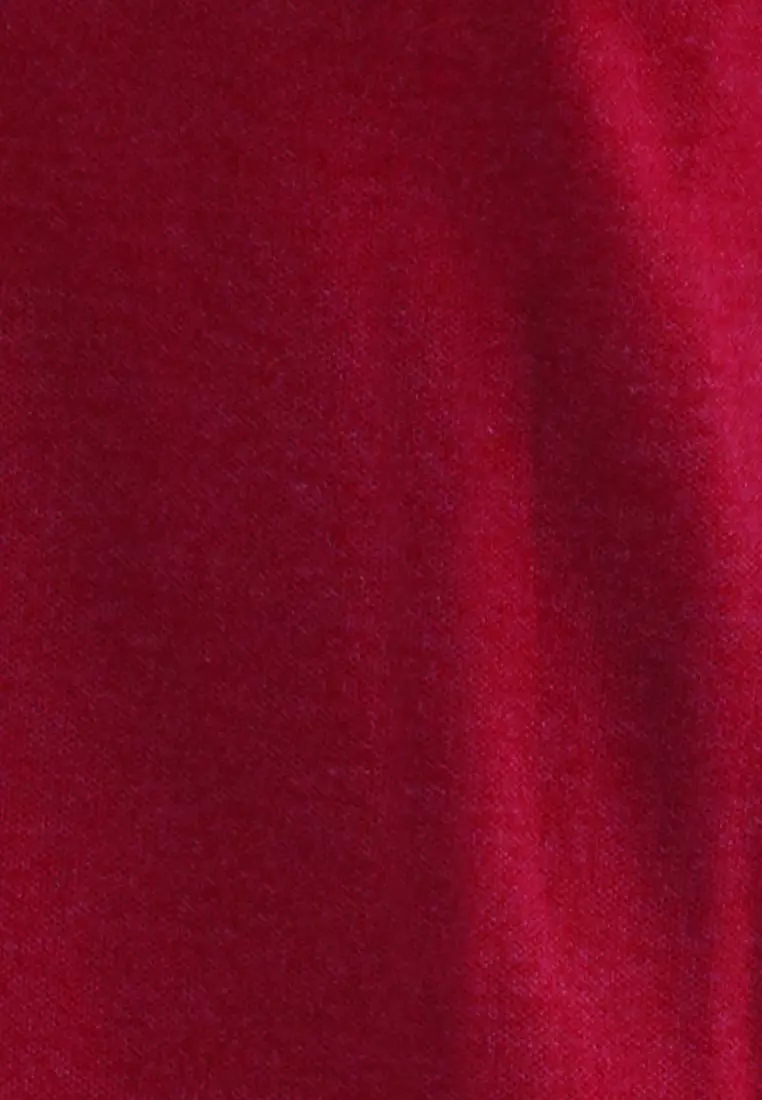 Caterpillar Men's FOUNDATION Stretch Pique Polo Tee - Haute Red Heather (4010035-12718)
