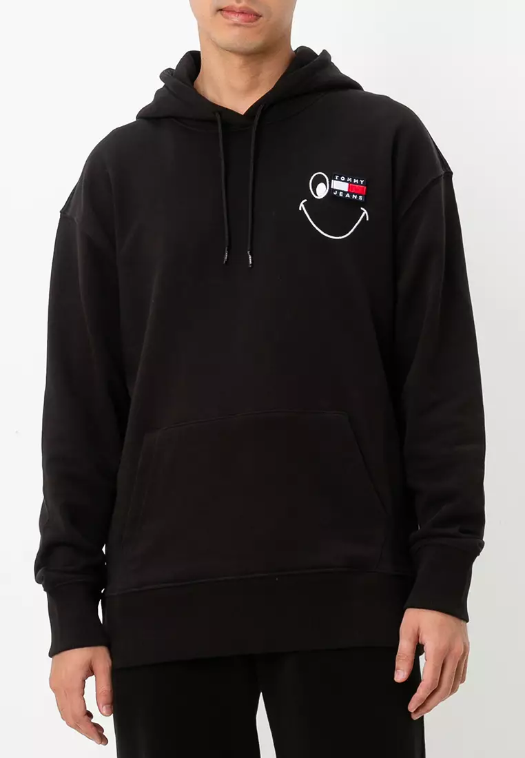 Buy Tommy Hilfiger Smiley Badge Hoodie Tommy Jeans 2025 Online