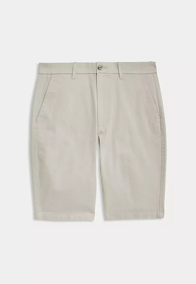 Regular Fit Stretch Chino Shorts