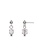 925 Signature silver 925 SIGNATURE Solid 925 Sterling Silver Iridescent Cube Drop Earrings Embellished with Crystals from Swarovski® 9E6CAACF7F3202GS_1