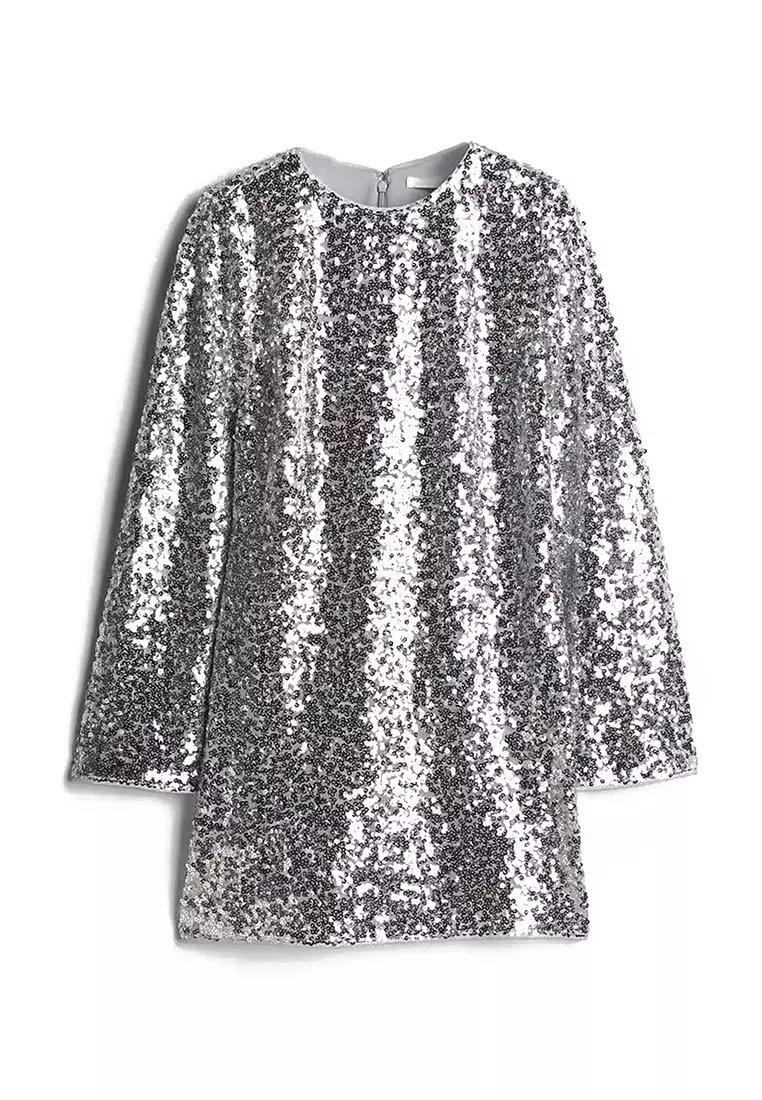 Buy H&M Sequined Dress Online ZALORA Malaysia