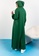 Lubna green Front Embroidered Hoodie Dress 60D57AA8F6037DGS_1