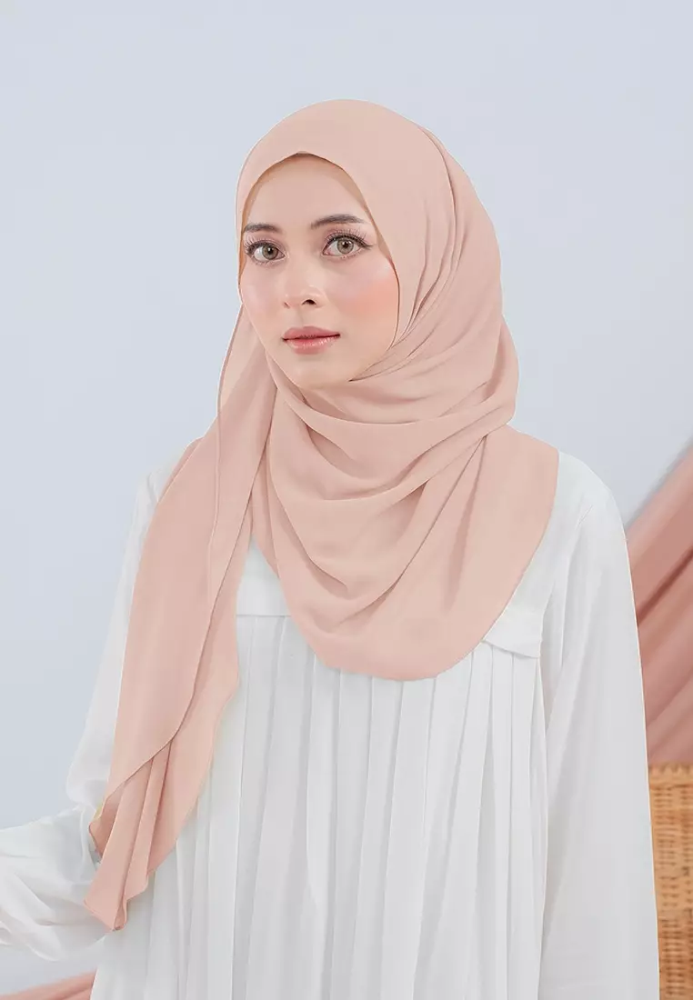HIJAB INSTAN SABIYA - LIGHT PEACH