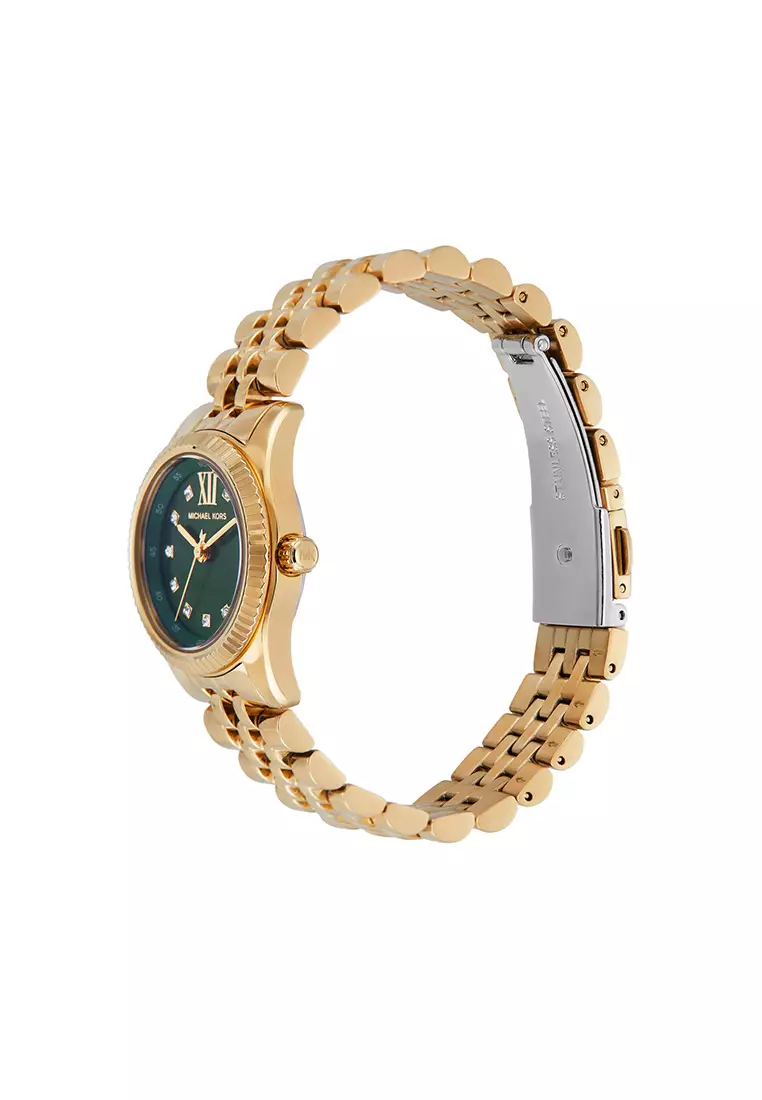 Buy Michael Kors Lexington Gold Stainless Steel Watch MK4842 2026 ...