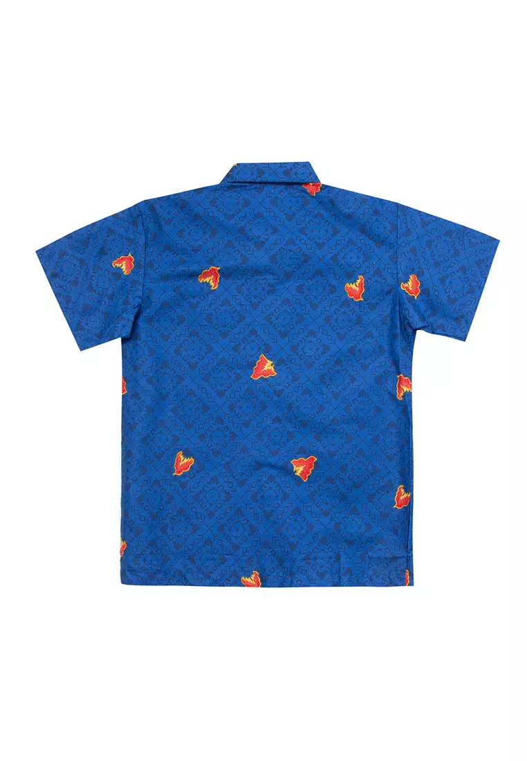 HEM BATIK BURUNG MERAK