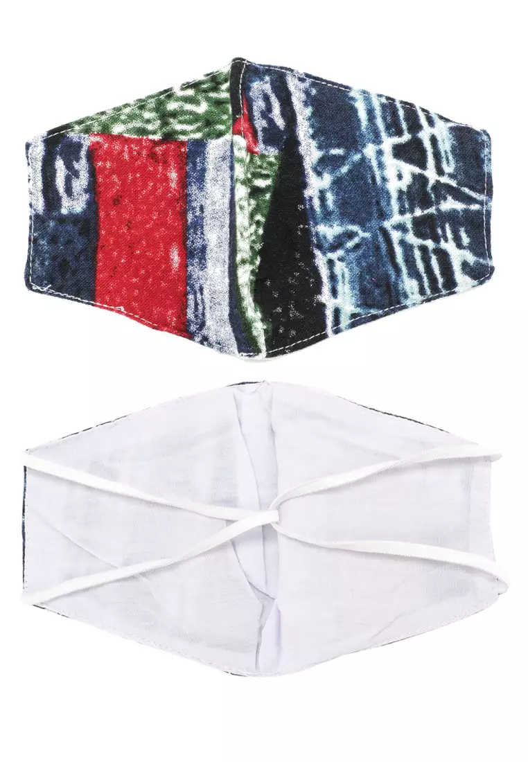 Abstract Linen Pants Mask