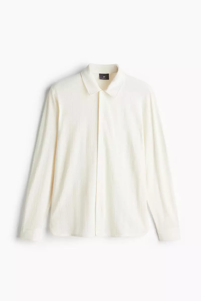Buy H&M Regular Fit Lace jersey shirt 2025 Online ZALORA