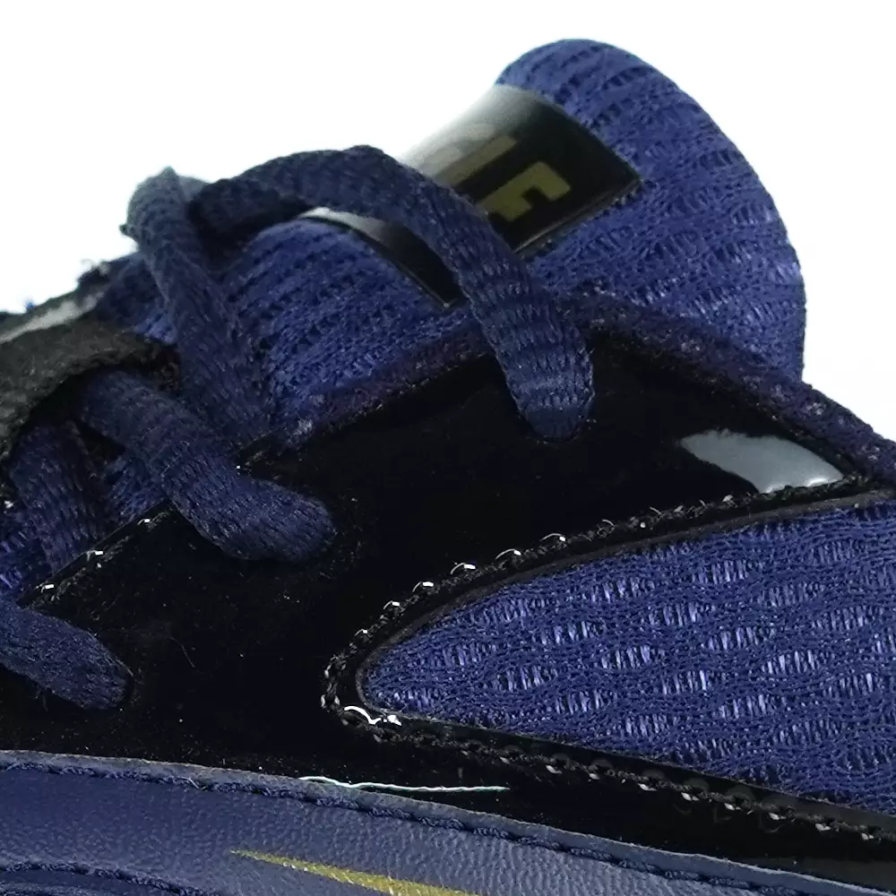 Eagle Sepatu Badminton Radiant - BIRU TUA/EMAS