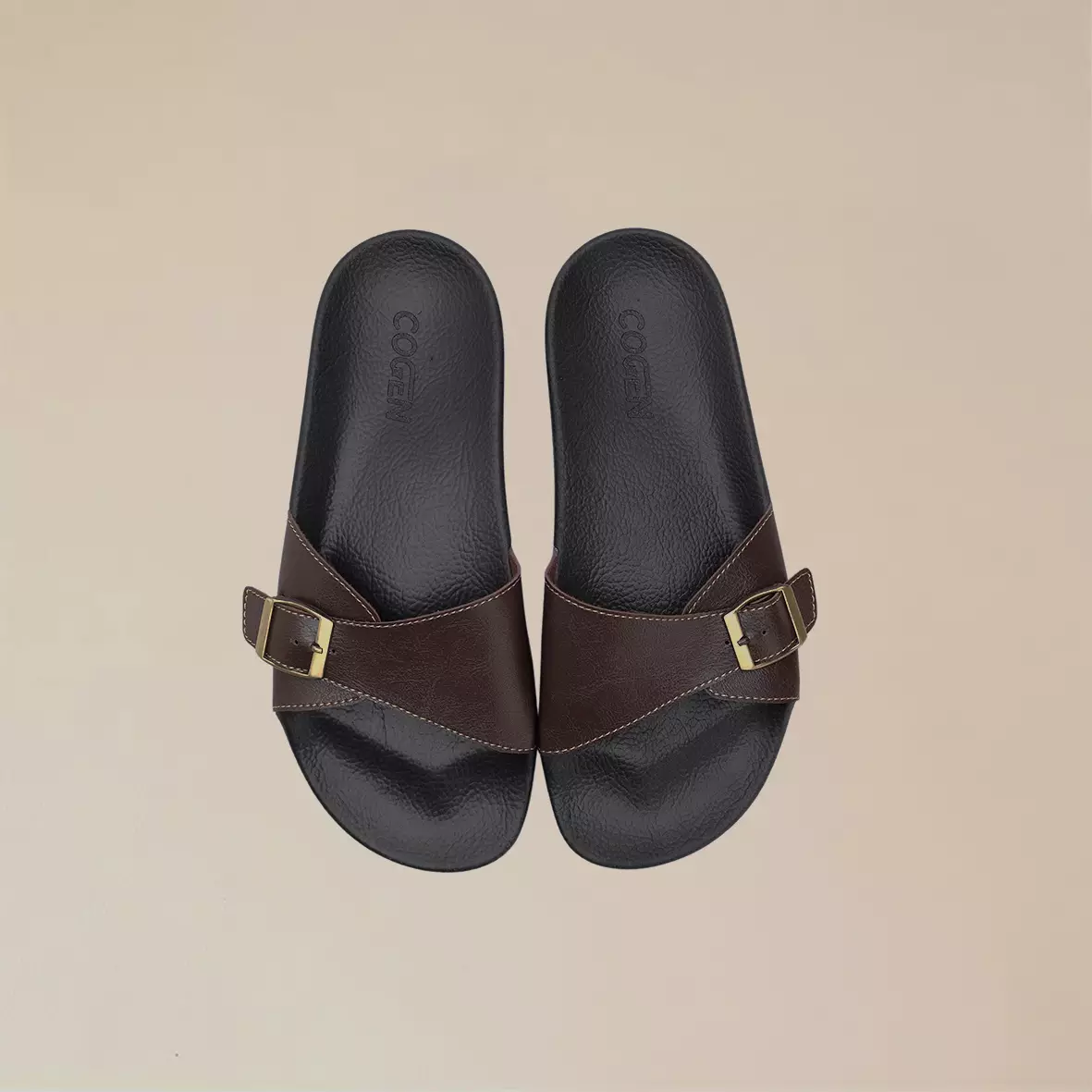 Sandal Wanita Cogen Aruna Series - Brown