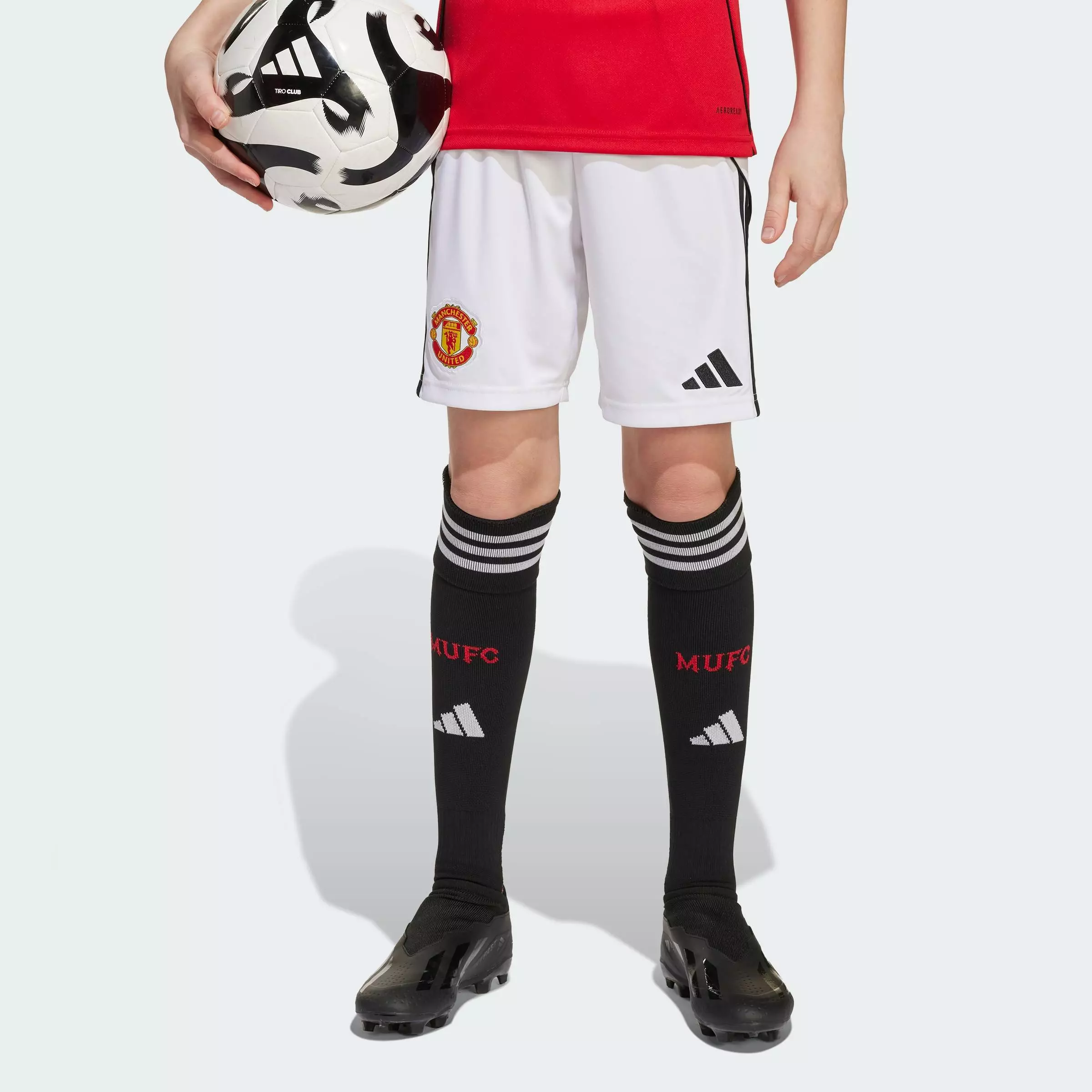 Buy ADIDAS Football Manchester United 25/26 Home Shorts Unisex