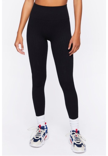 FOREVER 21 Active Seamless Textured Leggings | ZALORA Philippines