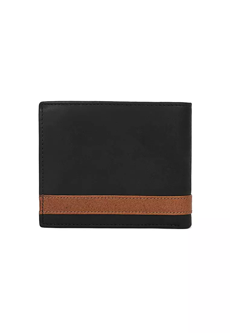 Fossil Quinn Black Wallet ML3653001