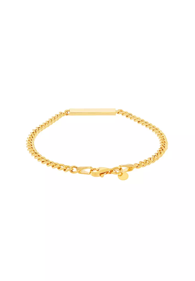 HABIB Oro Italia 916 Yellow Gold Bracelet GW42410423