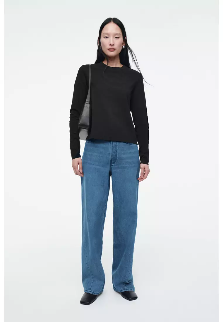 CLEAN CUT REGULAR LONG-SLEEVED T-SHIRT