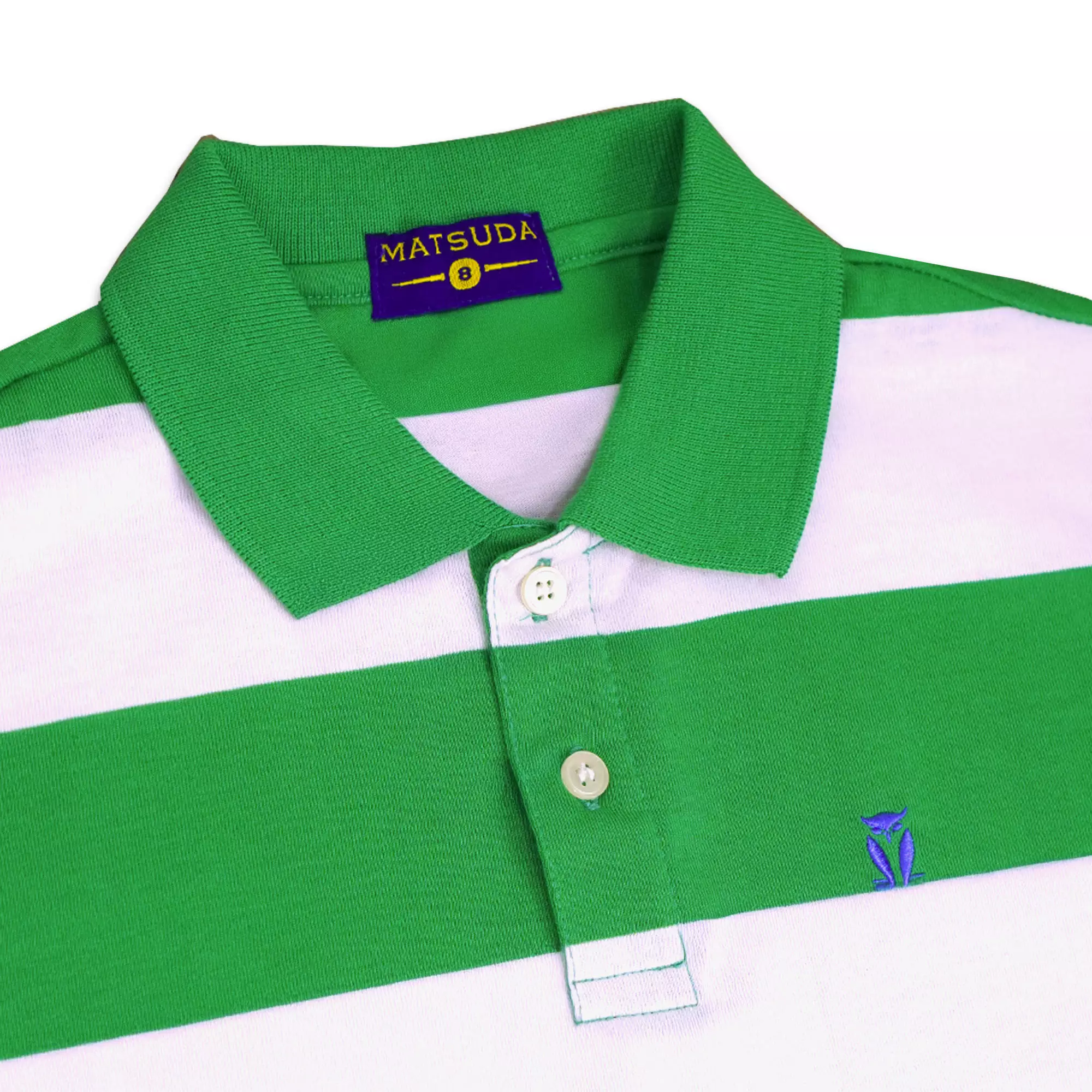 Matsuda baju kaos polo anak laki laki katun umur 2-12 Tamagotchi Green