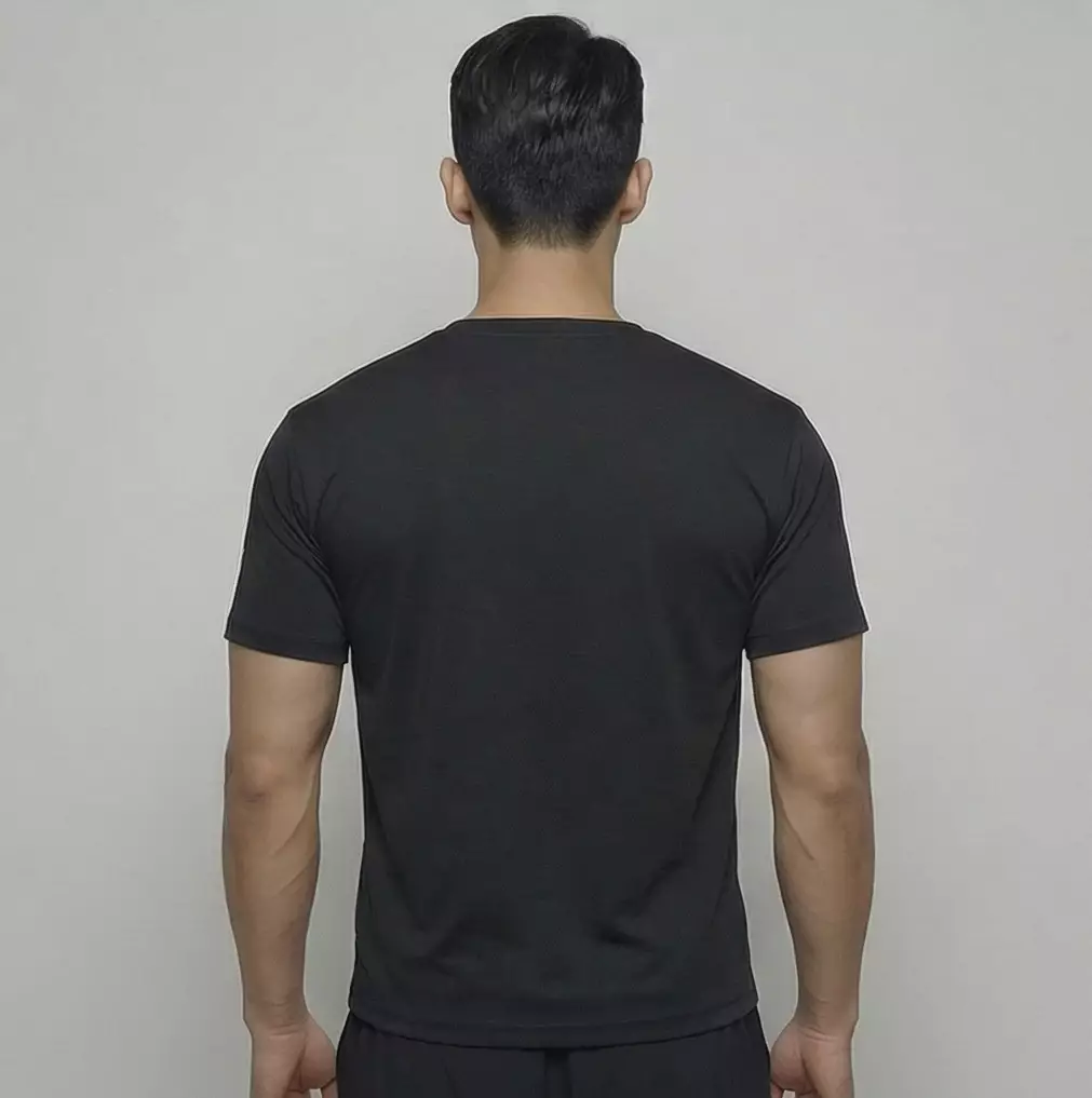 THIRDDAY Kaos Fitted Tee Pria Scubalux Polos Hitam MTZ33