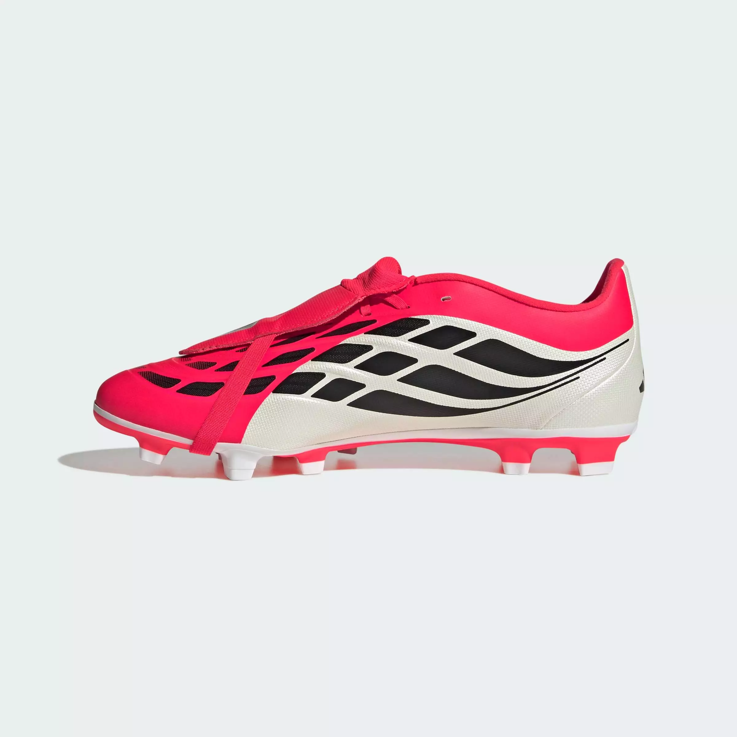 Football Predator Club Fold-Over Tongue Firm Ground/Multi Ground Football Boots Unisex Red JS0346