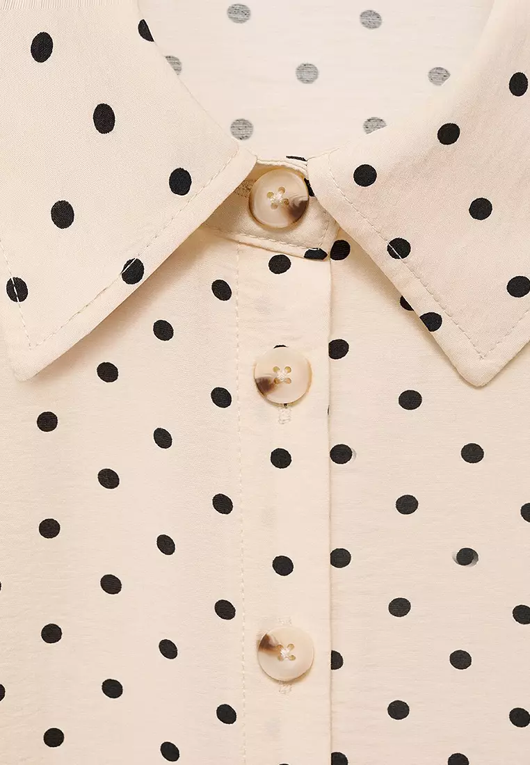 Polka Dot Shirt Dress