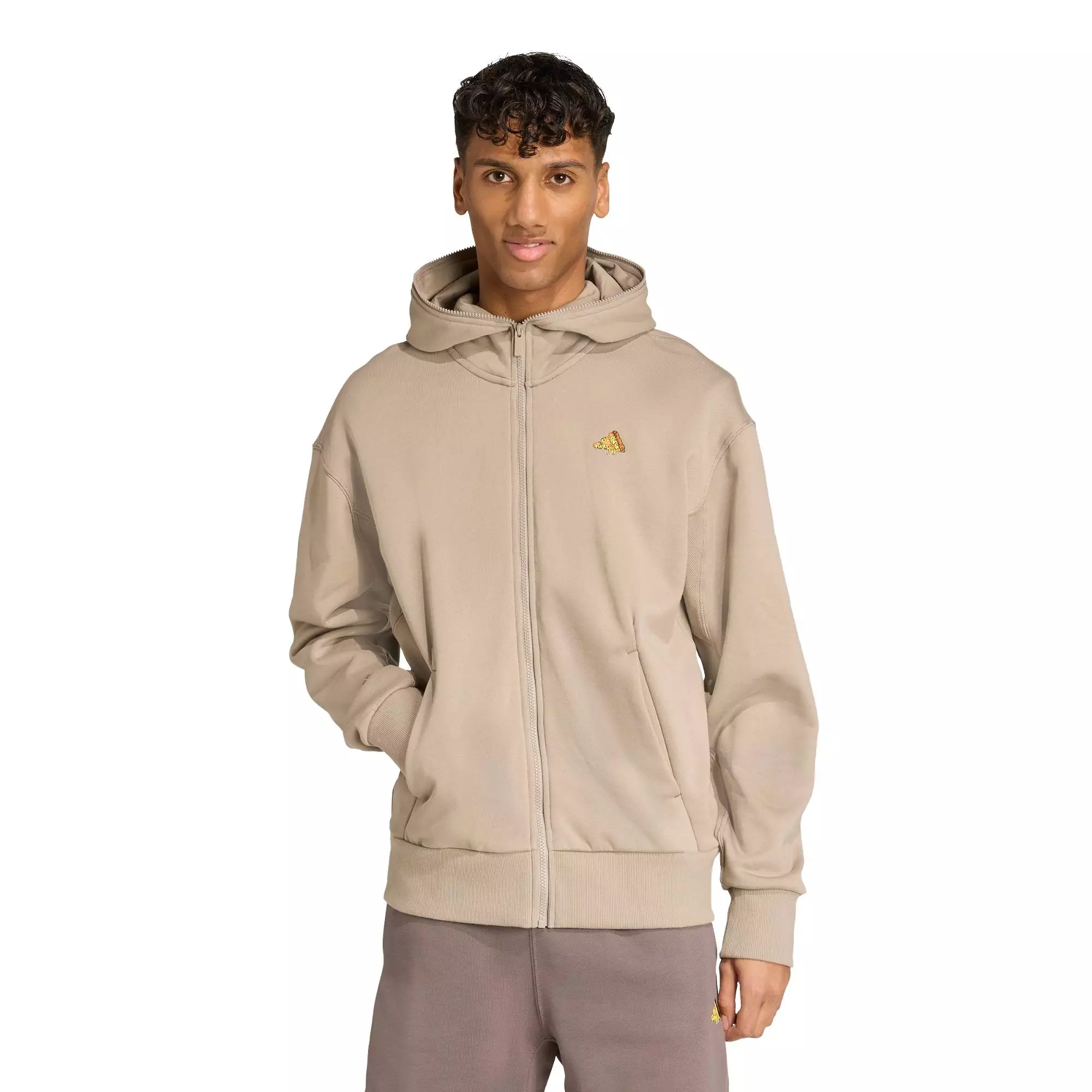 Lifestyle X Fortnite Zip Hoodie Men Beige JV7960