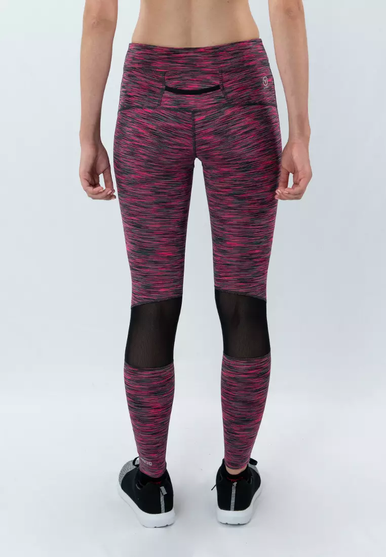 Amnig Women Maxforce Agile Compression Long Pants (Pink)