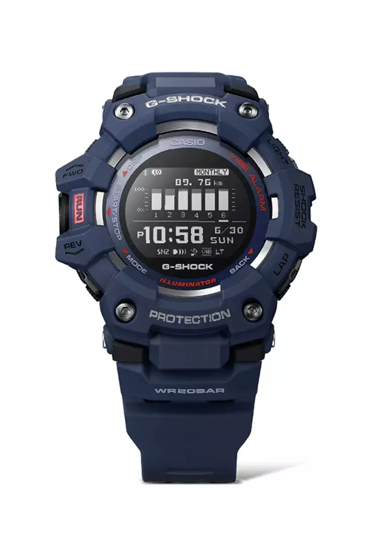 Casio g store shock blue watch