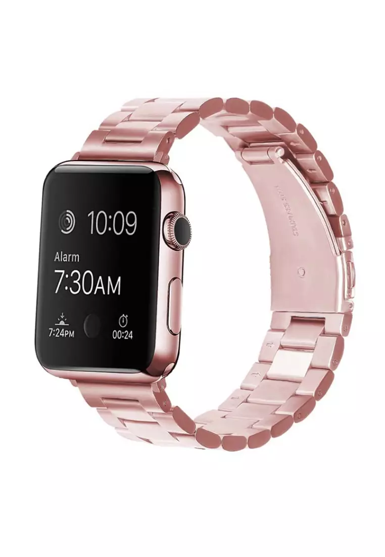 Stainless Steel Apple Watch 38 Mm Rose Kings Collection Rose