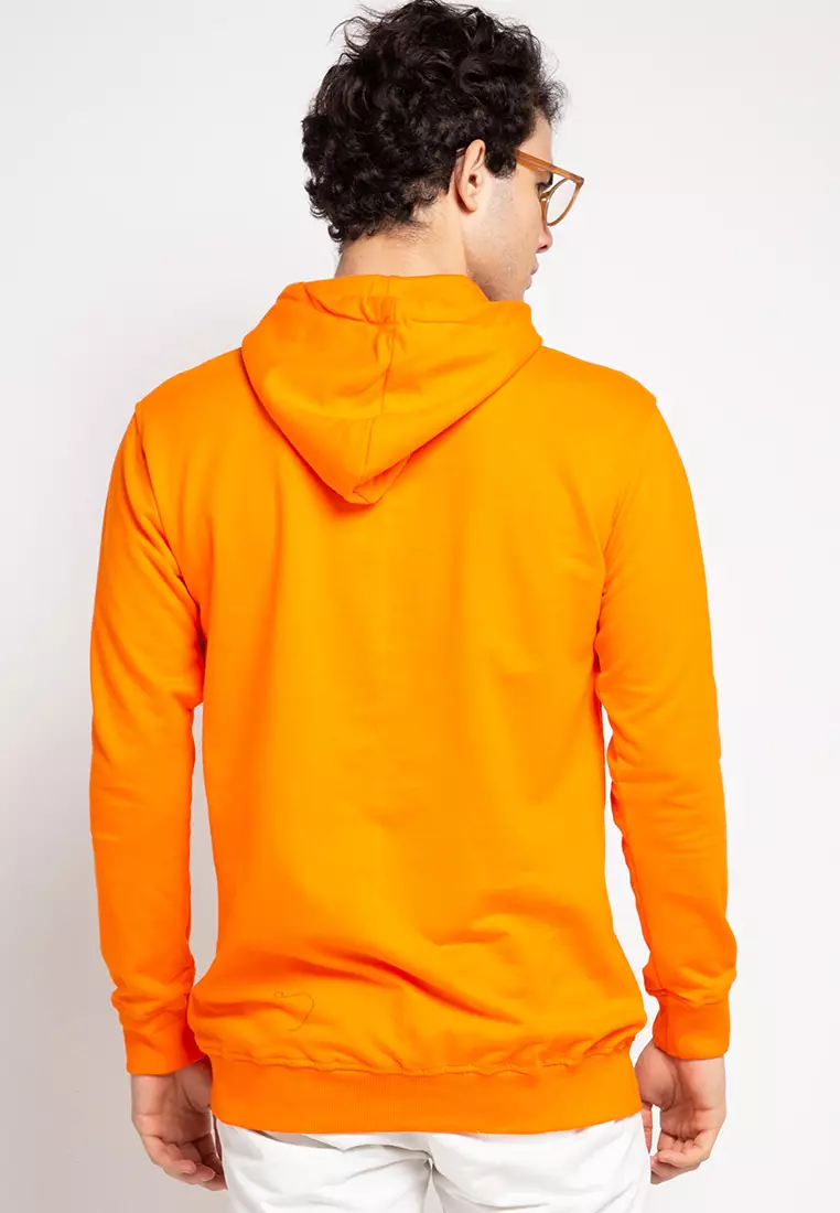 MO156 hoodies invert katakana orange bright