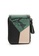 HAPPY FRIDAYS green Color Matching Snake Texture Leather Wallet JN8622 500A9ACA534DF9GS_1