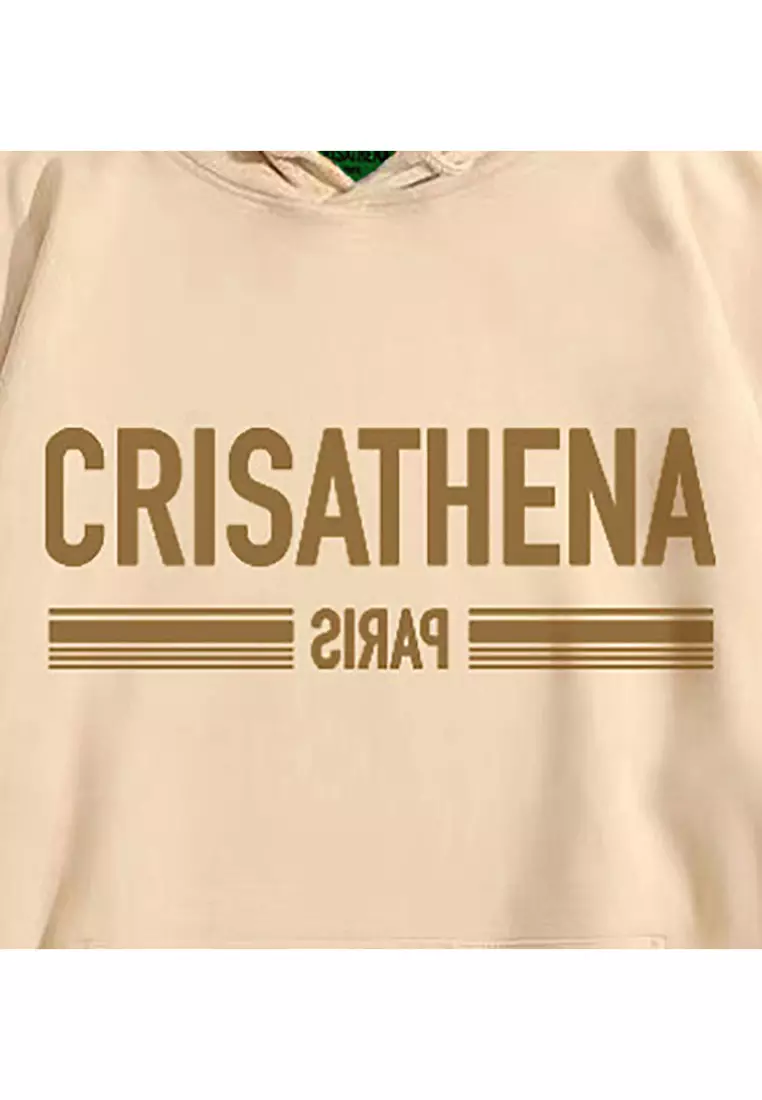 Crisathena Paris Hoodie in Camel