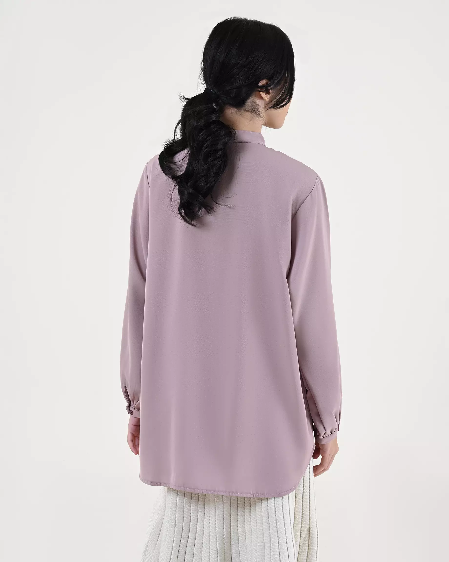 Geulis.id SALLO SHIRT - Dustypink
