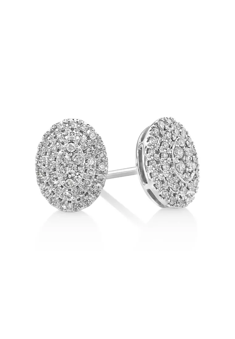 Michael hill discount diamond earrings sale