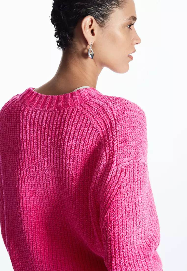 Chenille shop knit jumper