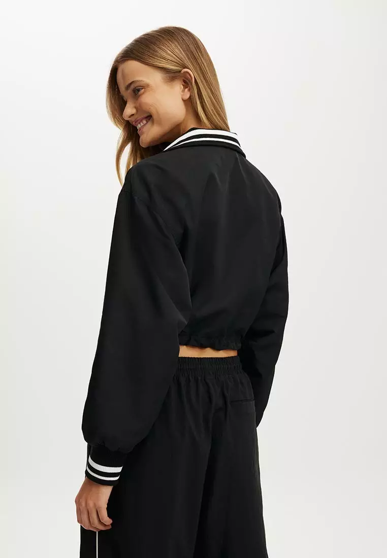 Active Cropped Training Anorak