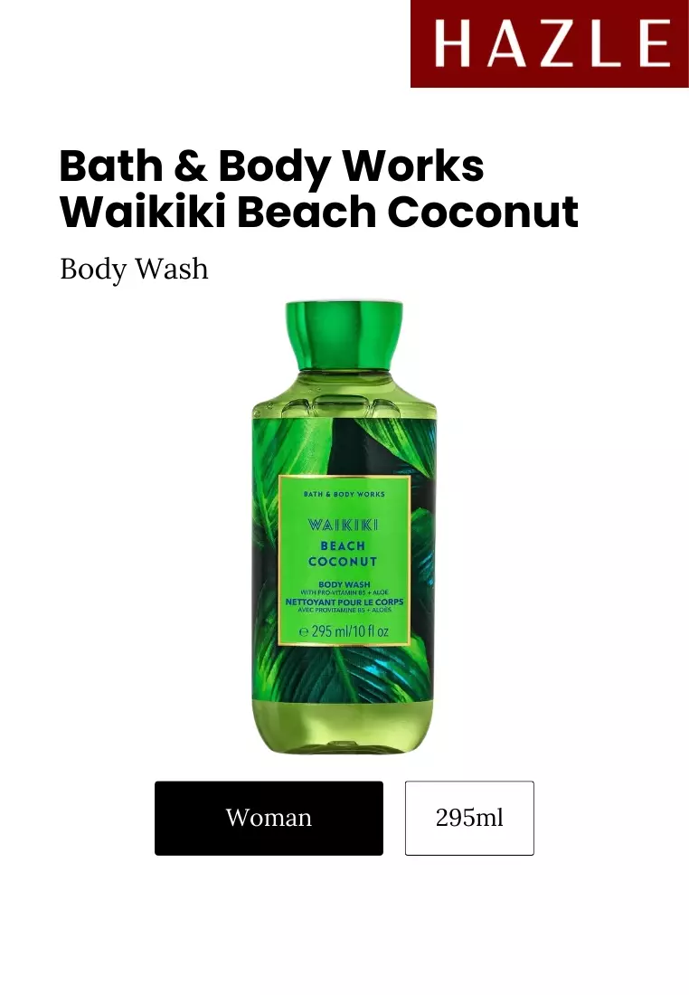 Bath & Body Works Waikiki Beach Coconut Body Wash Woman 295 ml