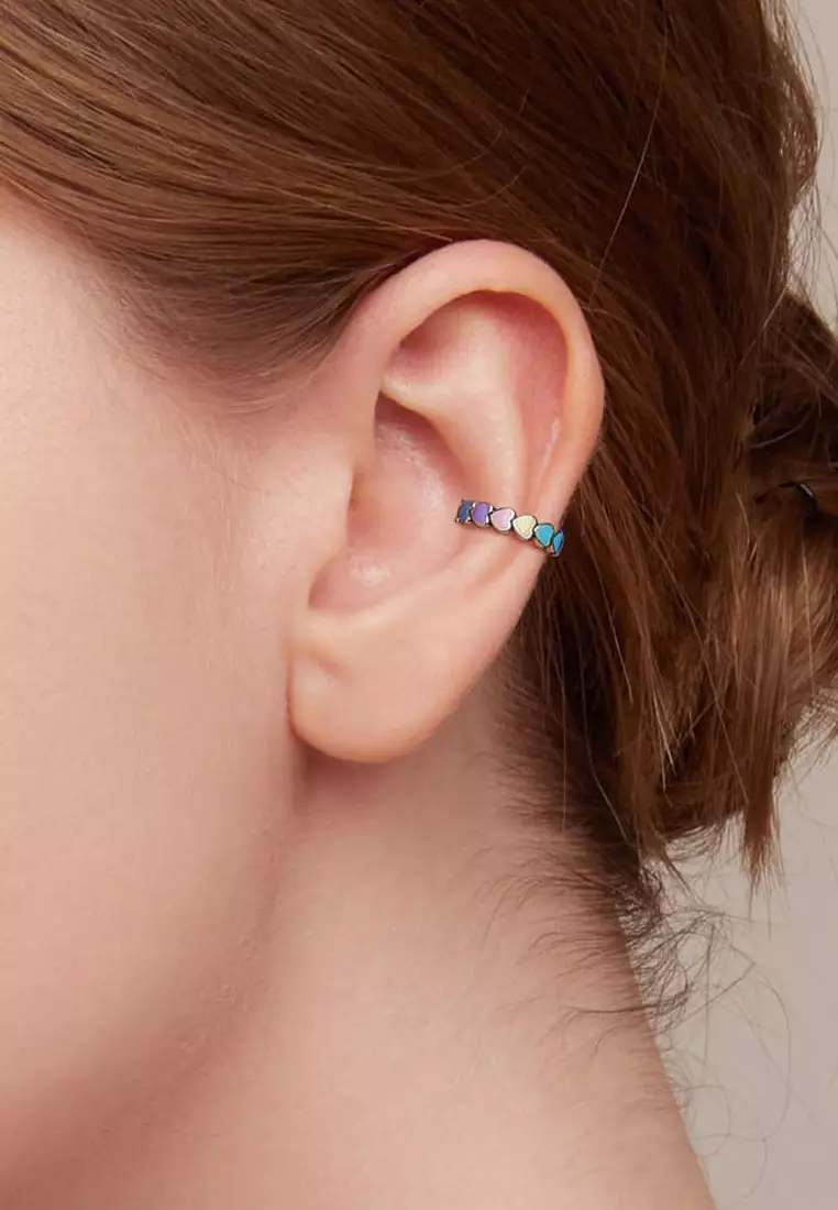 Rainbow ear cuff outlet