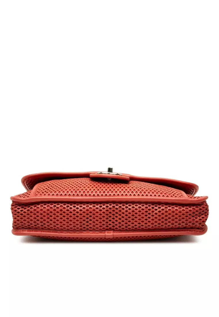 Pre-Loved Chanel Medium Perforated Calfskin Up In The Air Flap