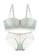 ZITIQUE grey Women's Japanese Style Cute Half-cup Push Up Lingerie Set (Bra And Underwear) - Grey C050AUS7E0FEECGS_1