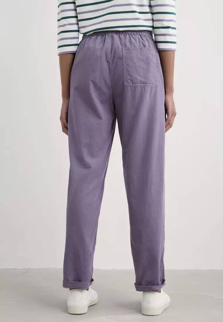 Seasalt Cornwall Purple Dayby Trousers
