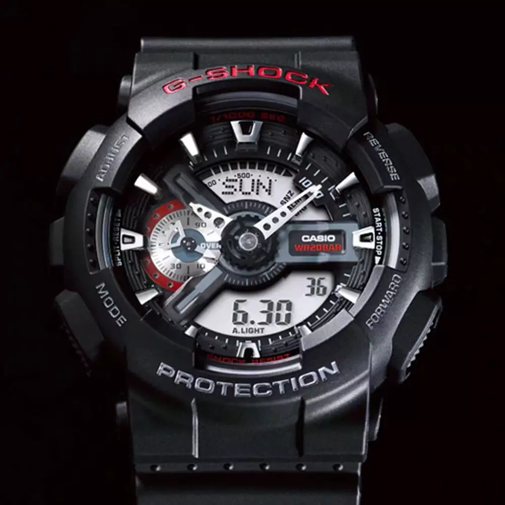 Casio G-Shock Magnetic Resistant Original Jam Tangan Pria GA-110-1ADR Waterproof