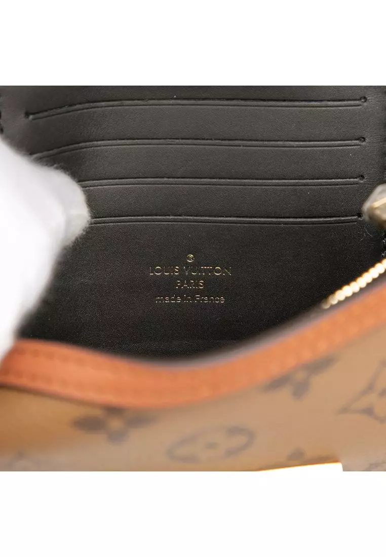 Pre-Loved Louis Vuitton Monogram Reverse Dauphine Wallet On Chain