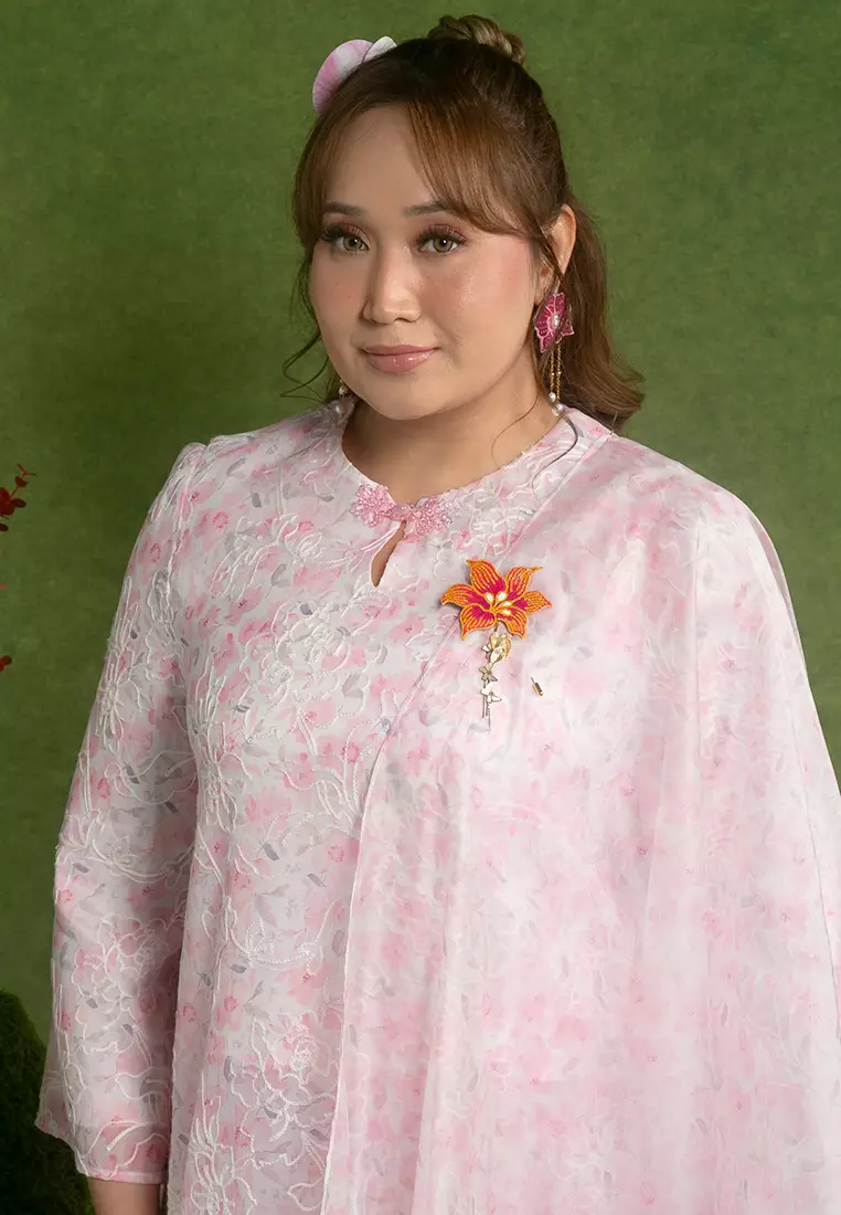 Aneesa 加大碼連身裙連頭巾